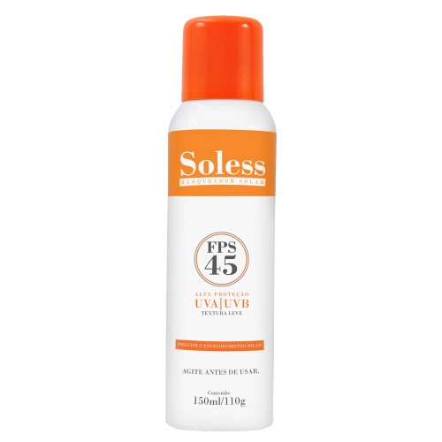 Protetor Solar Natupele Soless FPS 45 Aerosol
