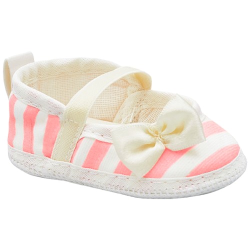 Sandália para bebê Listras Rosa - Baby Gut