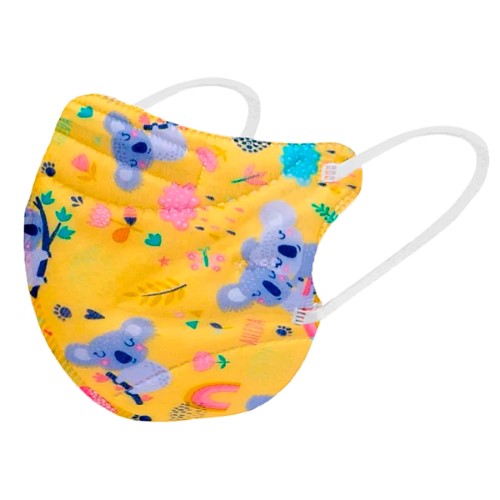 Máscara Infantil KN95 Coala Embalagem com 1 Unidade