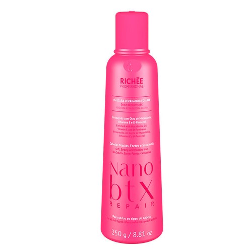 Richée Professional Reparador Diário Nano Btx - Máscara Capilar