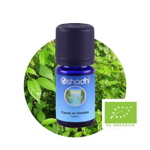 Óleo Essencial de Canela do Himalaia Orgânicos 5ml Oshadhi