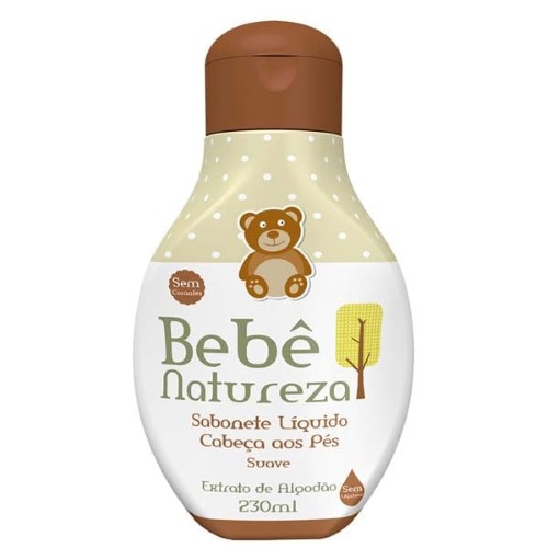 Sabonete Líquido Glicerina Suave 230ml - Bebê Natureza