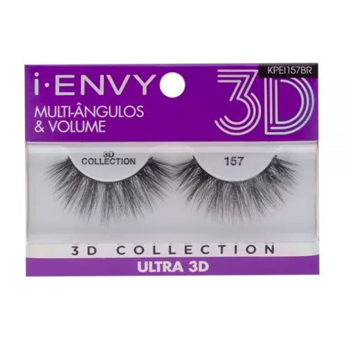 Cílios Postiços Kiss Ny I-Envy Ultra 3D 157