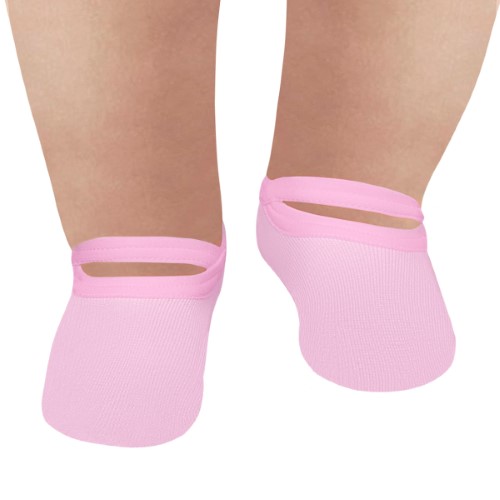 Meia Sapatilha para bebê recém-nascido Rosa - Lupo