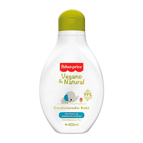 Condicionador Bebê Vegano & Natural 400ml (0m+) - Fisher Price