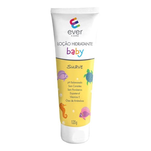 Loção Hidratante Ever Care Baby Suave 120g