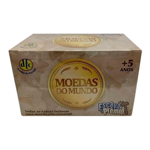Conjunto Escava Prêmio Moedas do Mundo DTC Ref: 5003