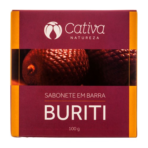 Sabonete Vegetal Natural de Buriti 100g – Cativa Natureza