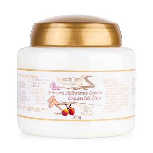 Máscara Hidratante Capilar Coquetel de Óleos