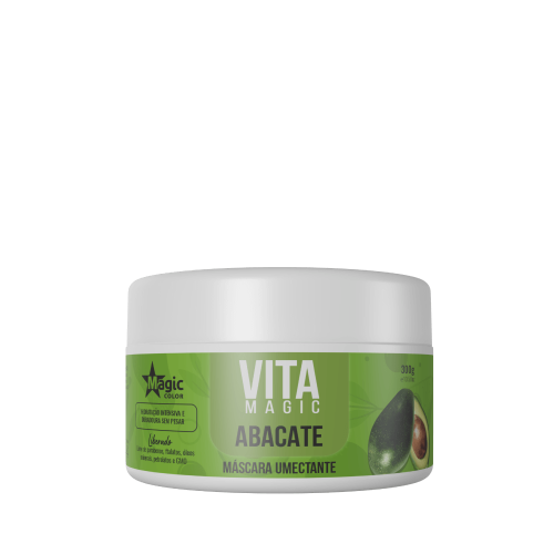 Máscara Umectante Vita Magic Abacate Magic Color 300g