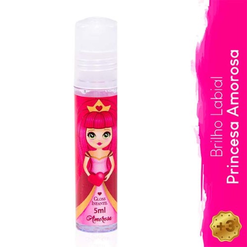Gloss Infantil Magia De Princesa Amorosa