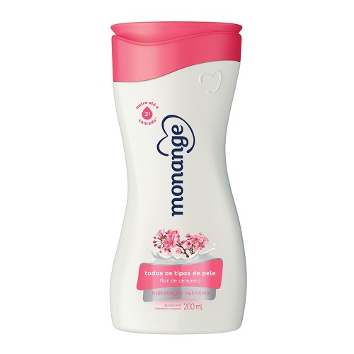 Leite Hidratante Monange Flor de Cerejeira 200ml