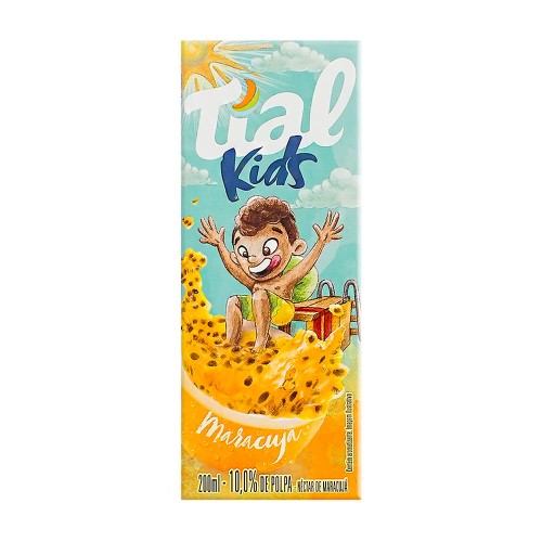 Suco Tial Kids Maracujá 200ml