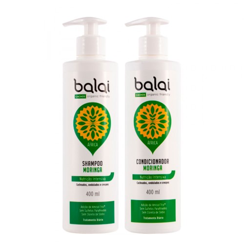 Shampoo e Condicionador Balai Moringa 400ml cada