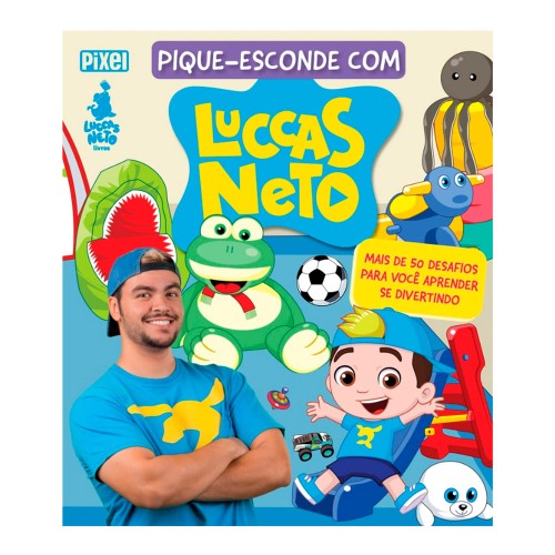Livro Pique-Esconde Luccas Neto
