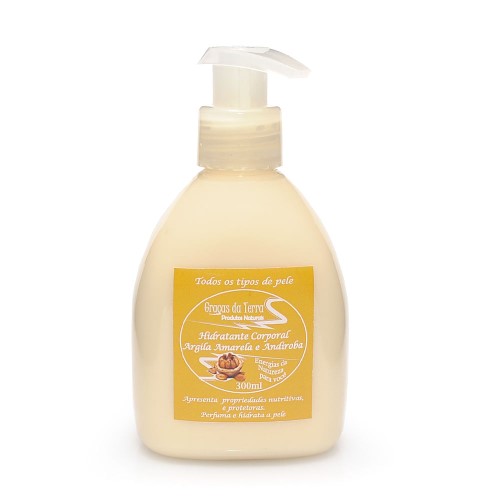 Hidratante de Argila Amarela e Andiroba