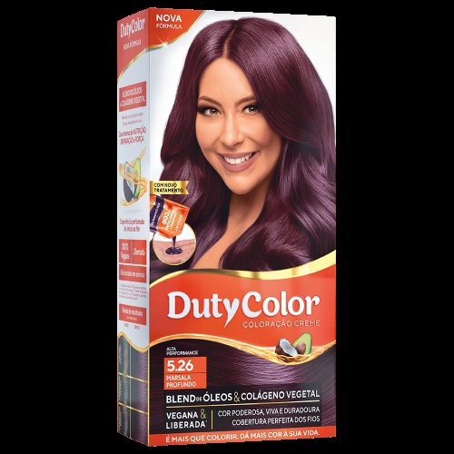 Coloração Duty Color Marsala 5.26