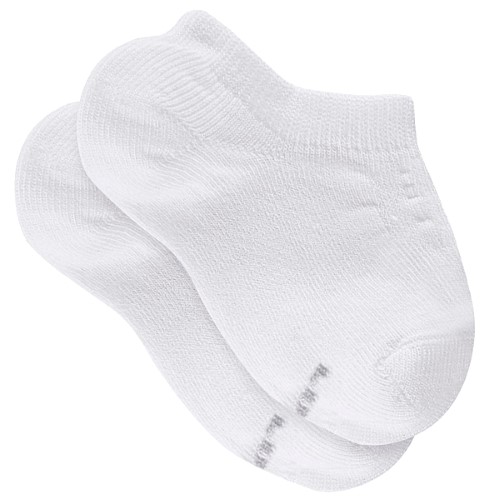 Meia Sapatilha básica para bebê Branca - Lupo