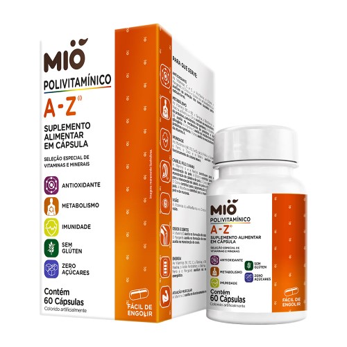 Polivitamínico A-Z Mió 60 Cápsulas