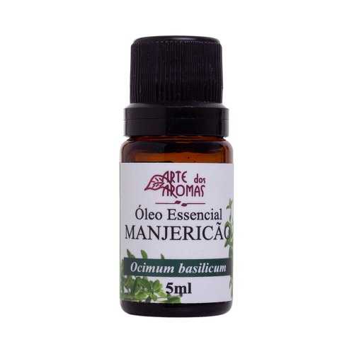 Óleo Essencial de Manjericão 5ml - Arte dos Aromas
