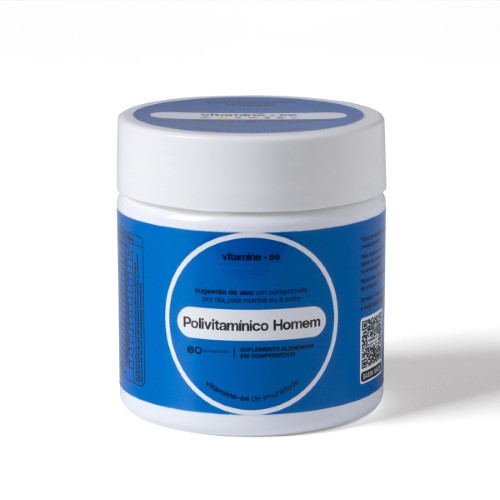 Polivitamínico Vitamine-se Homem 60 comprimidos