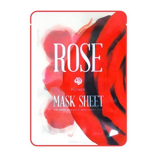 Máscara Facial Kocostar Rosas em Fatias 12 Unidades