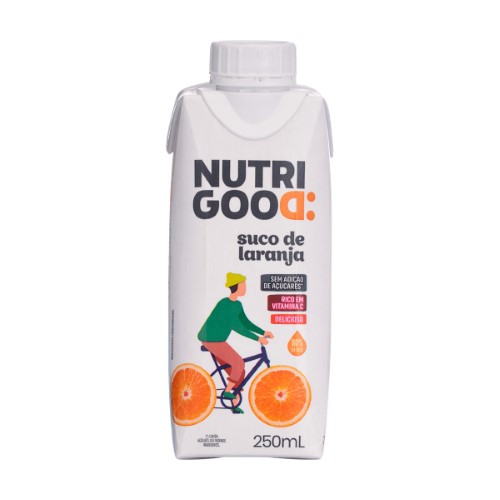 Suco Nutrigood sabor Laranja com 250ml