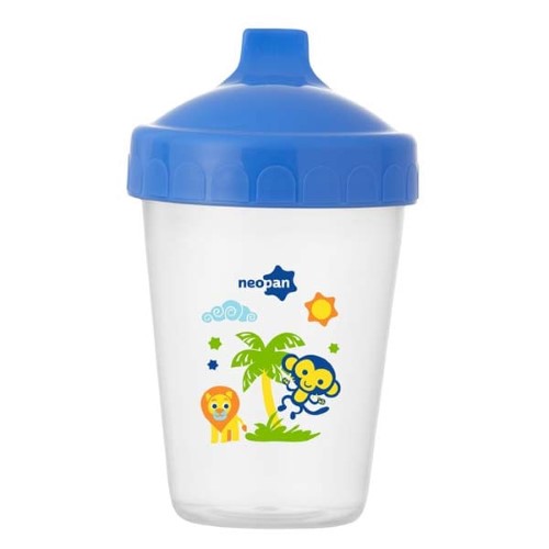 Copo Neopan Antivazamento Decorado Azul 250ml