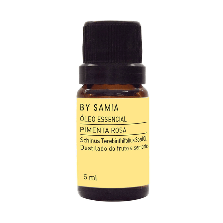 Óleo Essencial De Pimenta Rosa By Samia 5ml