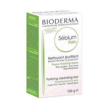 Sabonete Bioderma Sebium Pain Nettoyant Purifiant 100g
