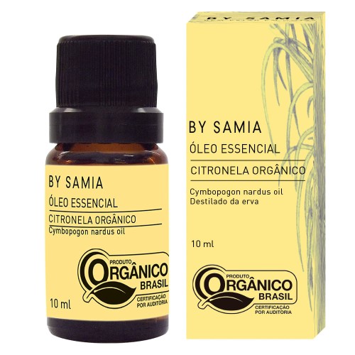 Óleo Essencial de Citronela de 10 ml Orgânico