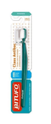 Escova Dental Bitufo Class Antibac Extra Macia