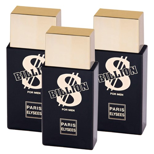 Paris Elysees Billion Leve 3 Pague 2 - Eau de Toilette + Eau de Toilette + Eau de Toilette