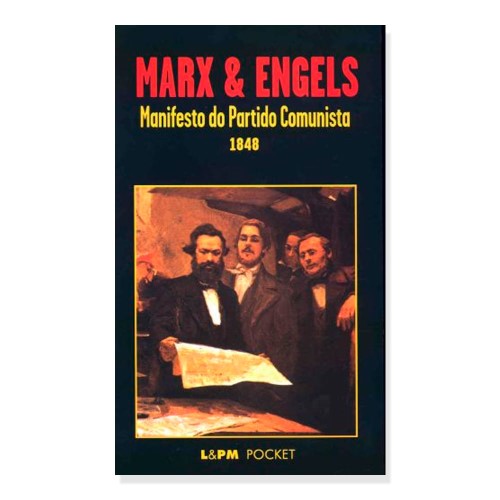 Livro Manifesto Partido Comunista Karl Marx e Friedrich Engels - Edição de Bolso