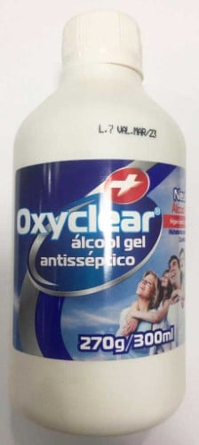 Alcool Gel Oxyclear neutro 270G