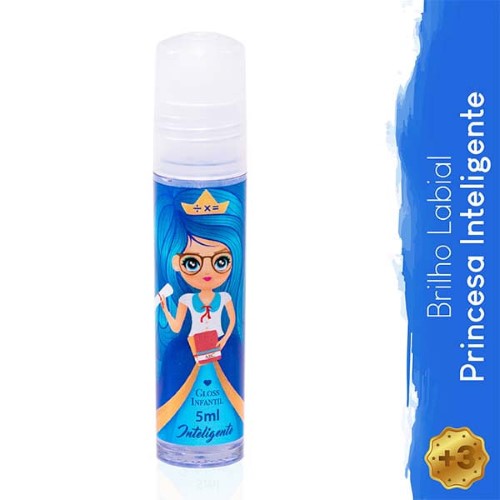 Gloss Infantil Magia De Princesa Inteligente