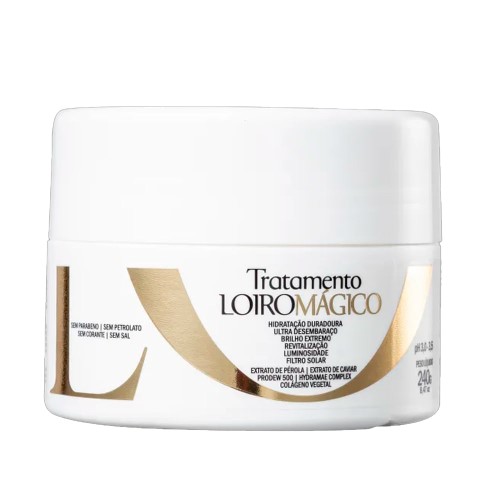 Máscara de Tratamento Capilar Eico Loiro Mágico com 240g