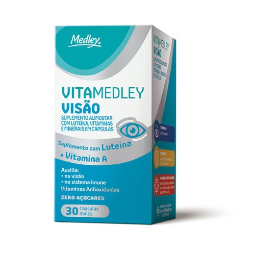 Suplemento Alimentar VitaMedley Visão com 30 cápsulas