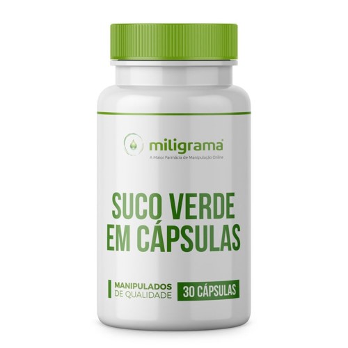 Suco Verde 30 Cápsulas