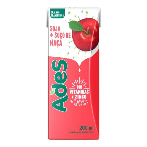 Suco Ades Maçã 200ml