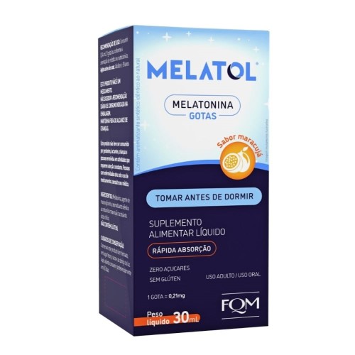 Suplemento alimentar Fqm Melatol Sabor Maracujá 30ml