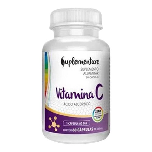 Vitamina C 500mg Suplementare 60 cápsulas