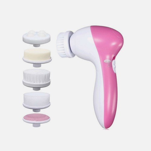 Massageador facial corporal e limpeza de pele 5 em 1