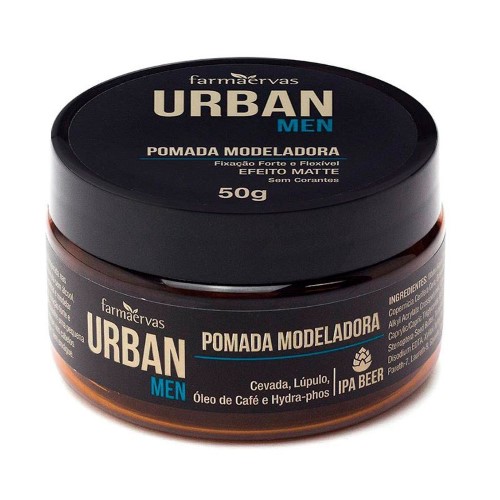 Pomada Modeladora Urban Men 50g