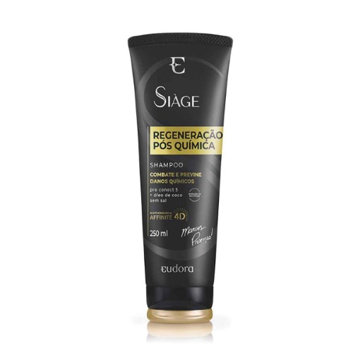 Shampoo Siáge Regeneração Pós Química com 250ml