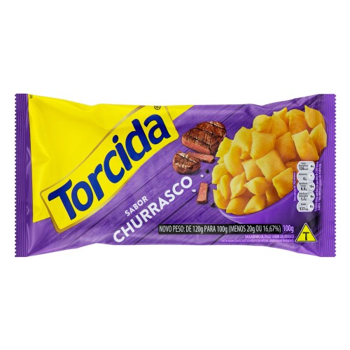 Salgadinho Torcida Churrasco 100g