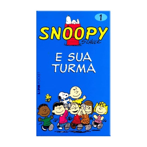 Livro Snoopy 1 – E Sua Turma Charles M. Schulz - Edição de Bolso