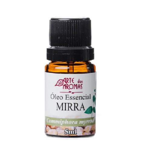 Óleo Essencial Natural de Mirra 5ml - Arte dos Aromas