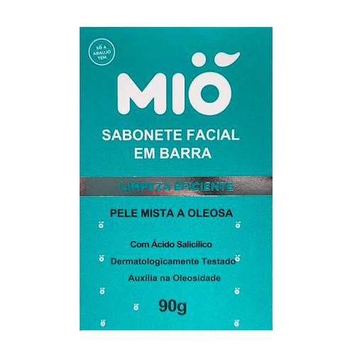 Sabonete em Barra Facial Mio Pele Mista a Oleosa 90g