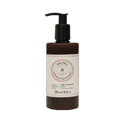 Sabonete Líquido Base Neutra com Babosa 250 ml - AhoAloe